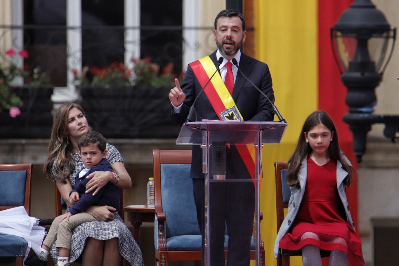 Posesión de Carlos Fernando Galán, nuevo alcalde de Bogotá