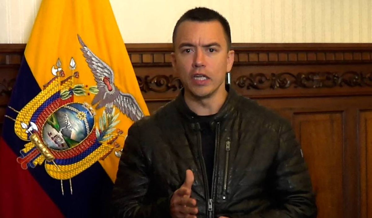 Daniel Noboa, presidente de Ecuador