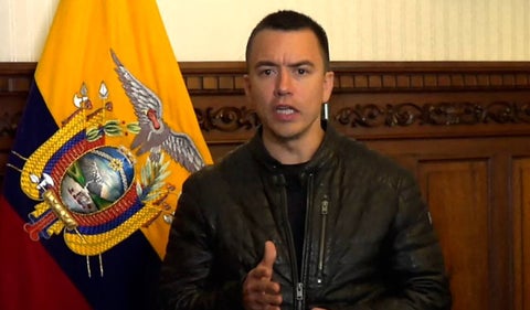 Daniel Noboa, presidente de Ecuador