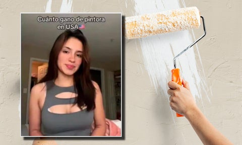 Lo que gana una latina pintando casas en EE.UU: no es poca cosa