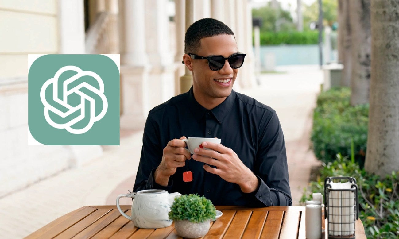 Las gafas que se sincronizan con ChatGPT: lo podrá saber todo sin el celular