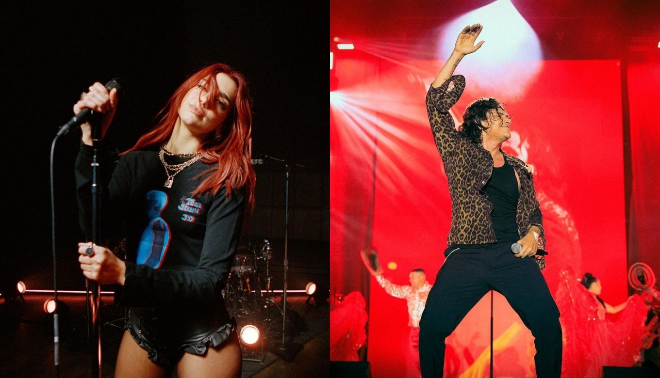 Dua Lipa y Silvestre Dangond