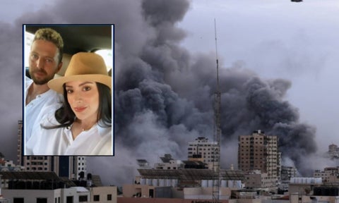 Rebeca Gonzalez, colombiana y esposa de Elkana Bohbot, ciudadano israelí- colombiano secuestrado por Hamas