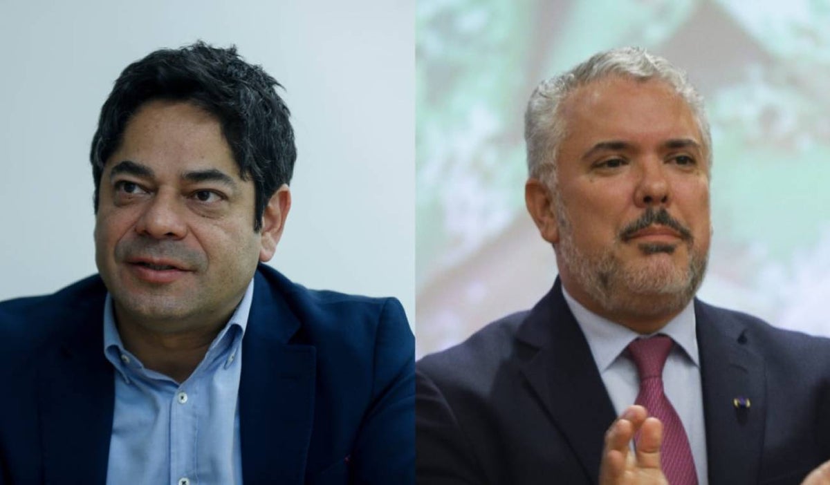 Guillermo Herrera e Iván Duque