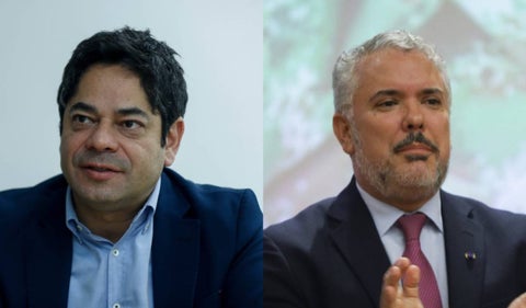 Guillermo Herrera e Iván Duque