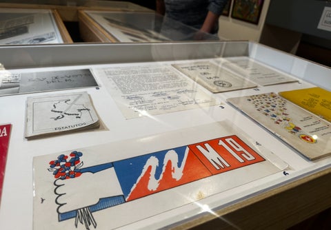 Muestra del Museo Nacional sobre el M-19