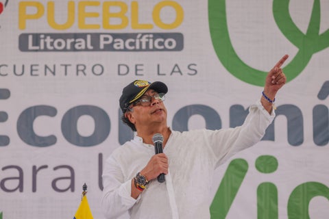 Presidente Gustavo Petro en Cauca