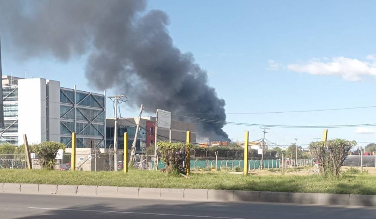Incendio calle 80