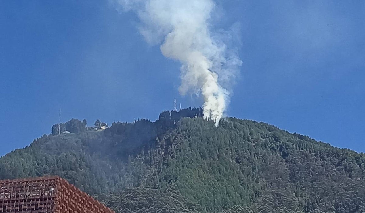 Incendio en Bogotá