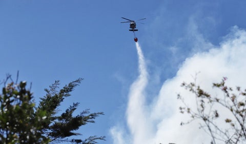 Incendio en Bogotá