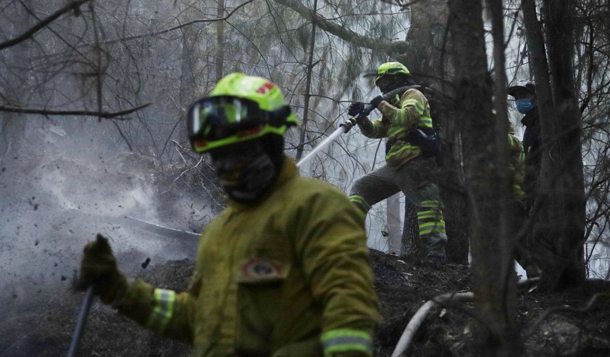 Incendio en Bogotá