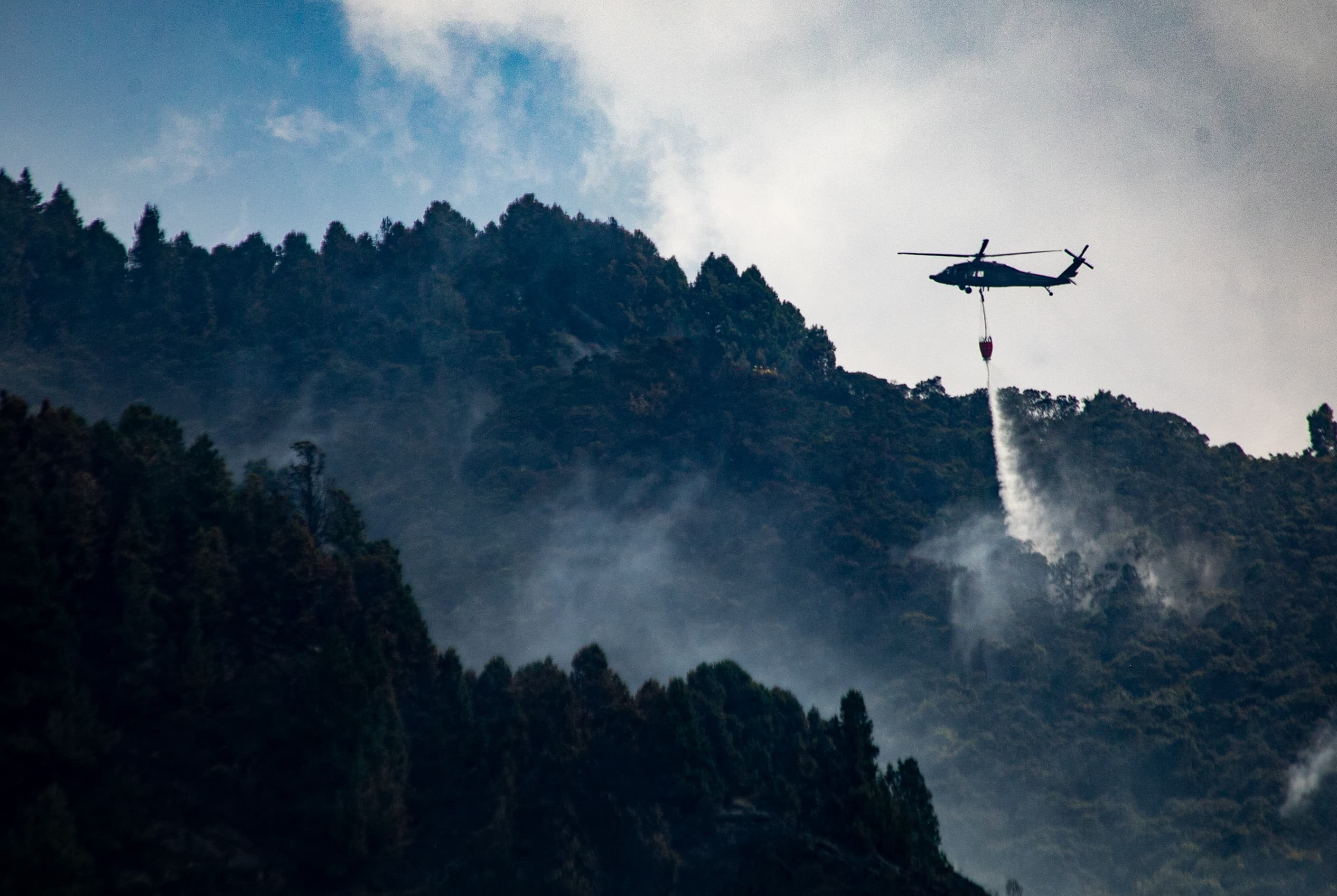 Dos incendio forestales en Bogotá