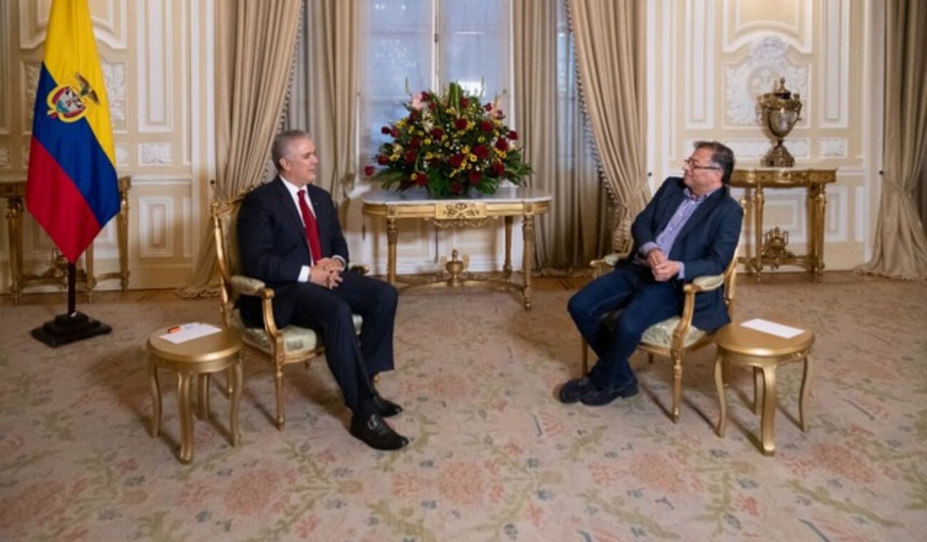 Iván Duque y Gustavo Petro