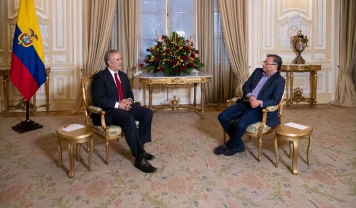 Iván Duque y Gustavo Petro