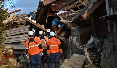 Terremoto en Japón