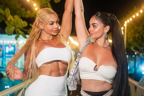 La Segura y su mamá Alexa Mena