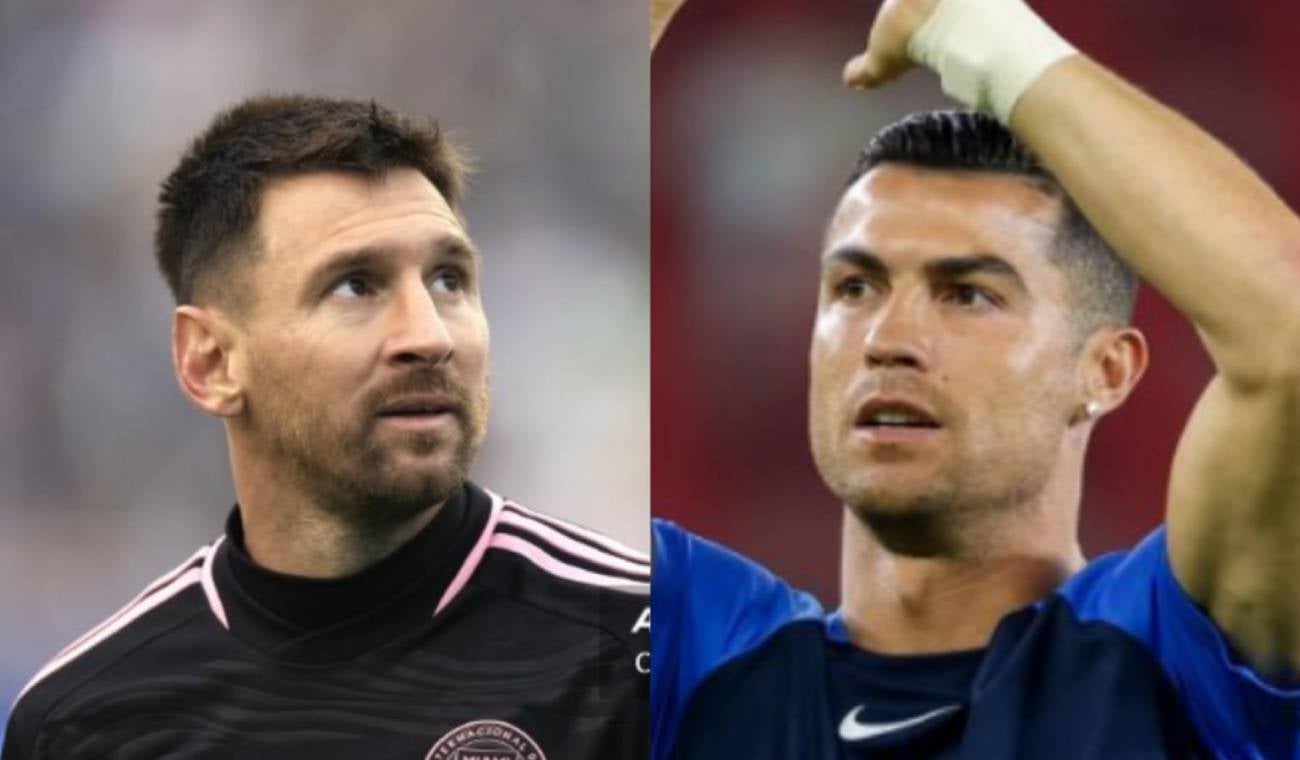 Lionel Messi y Cristiano Ronaldo