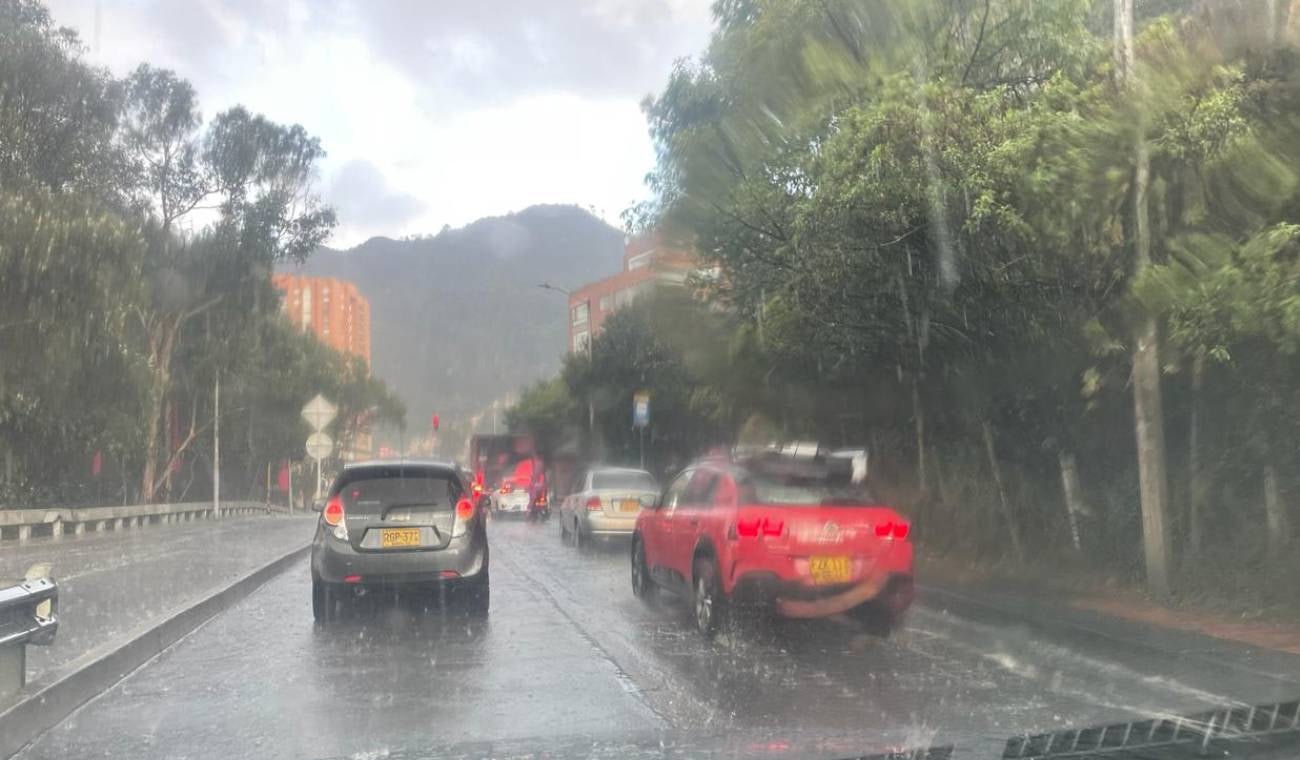 Lluvia en Bogotá