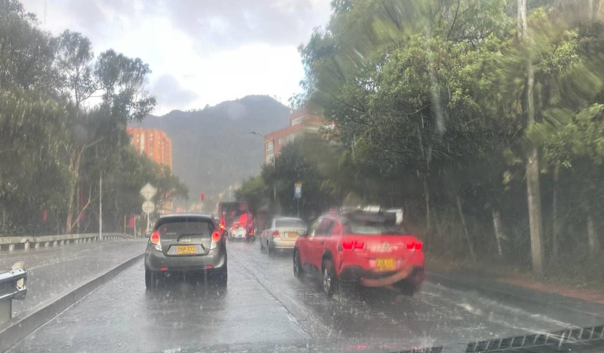 Lluvia en Bogotá