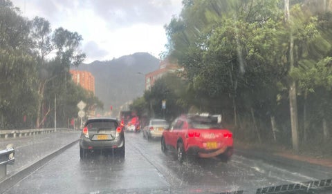 Lluvia en Bogotá