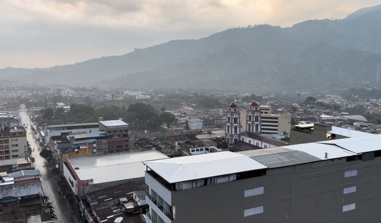 Tras varias semanas de altas temperaturas volvió a llover en Ibagué