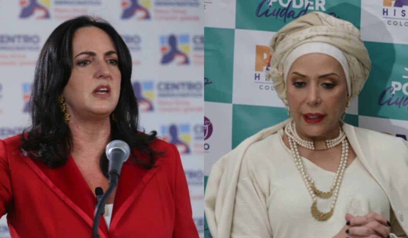 María Fernanda Cabal y Piedad Córdoba