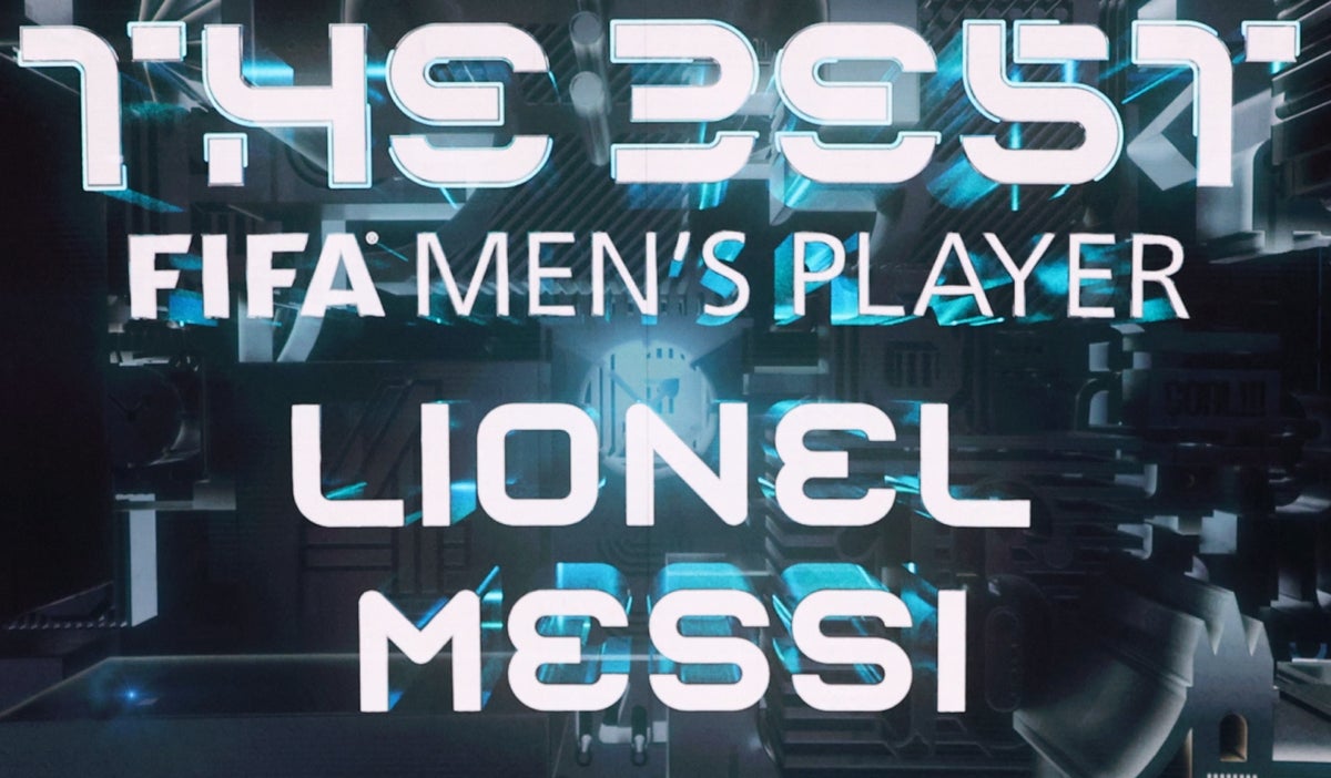 Lionel Messi conquistó el trofeo de mejor futbolista del mundo