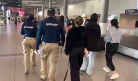 Migración recibió colombianas que estaban en México
