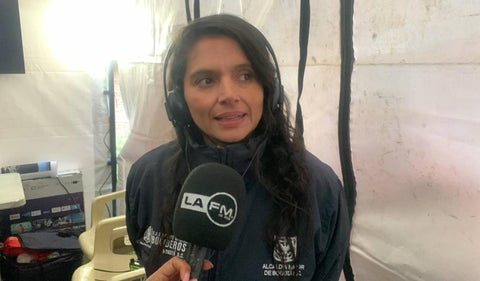 Paula Henao, directora Bomberos Bogotá