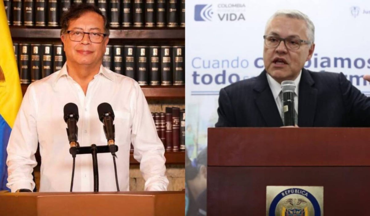 Gustavo Petro y Néstor Osuna