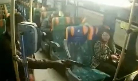 Robo en bus intermunicipal