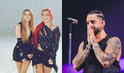 Shakira, Karol G y Maluma