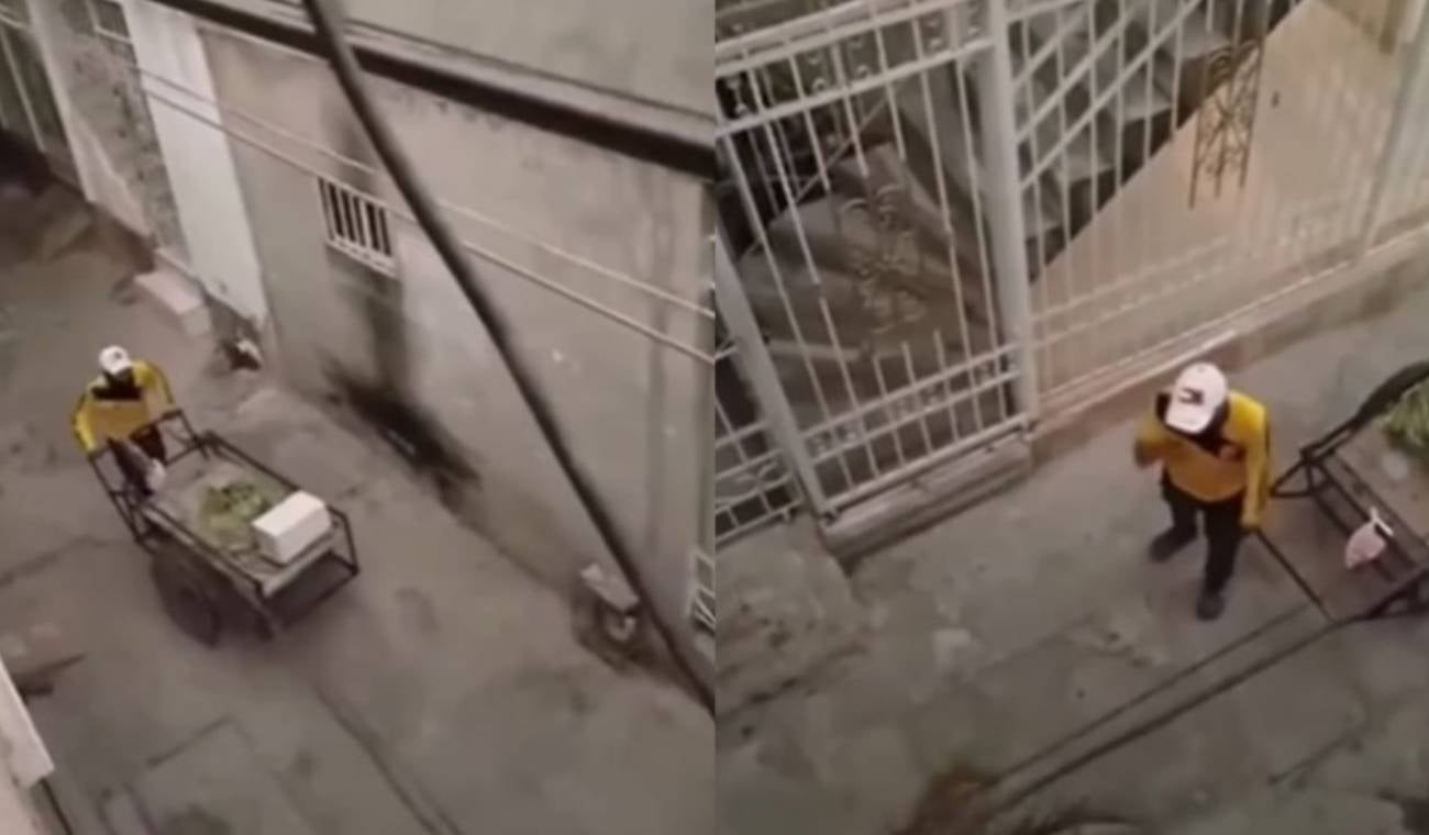 Vendedor de plátanos sorprende a vecinos cantando