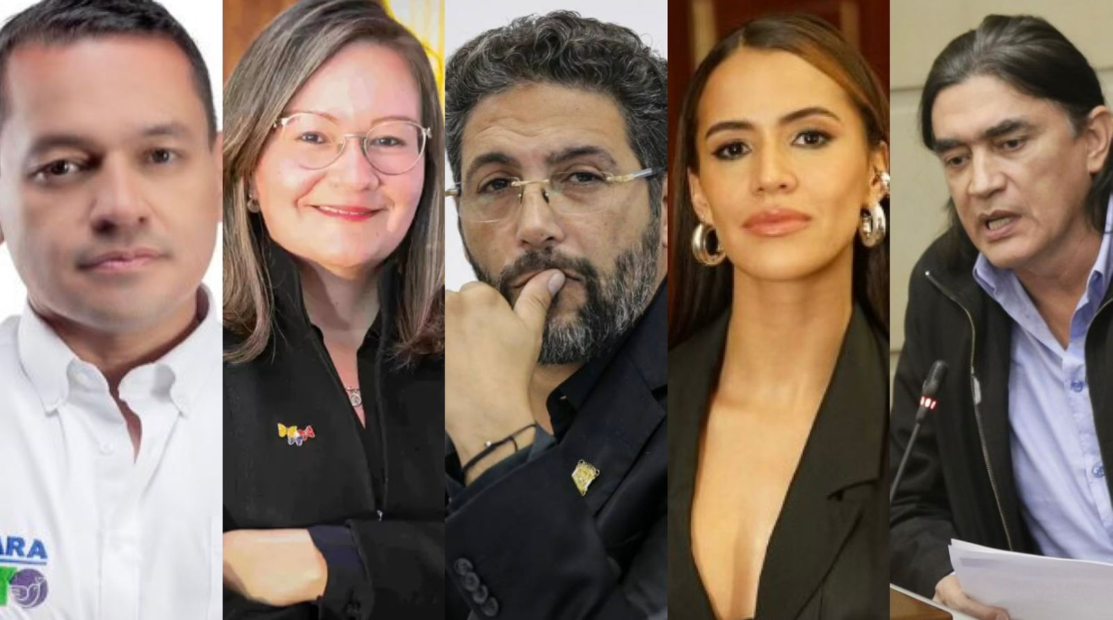 Congresistas y militantes del Pacto Histórico.