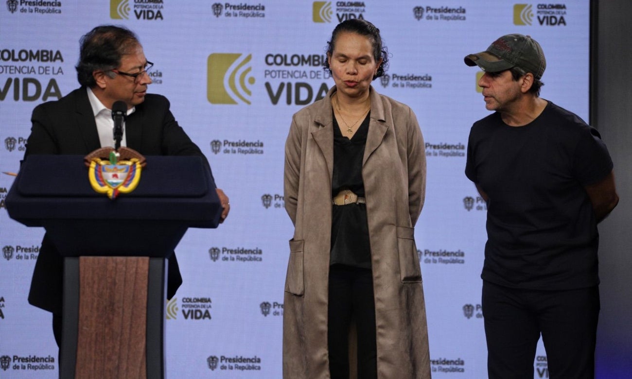 Gustavo Petro, Astrid Rodríguez y Alejandro Char