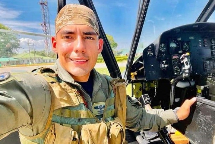 Capitán de la fuerza aérea Marlon Arias