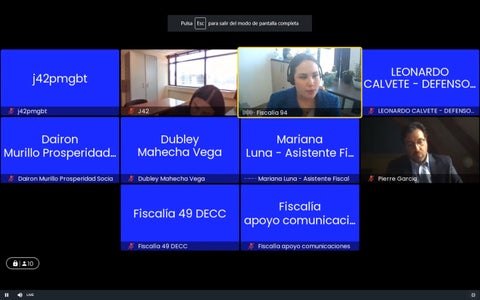 Audiencia de medida de aseguramiento "Marionetas 2"
