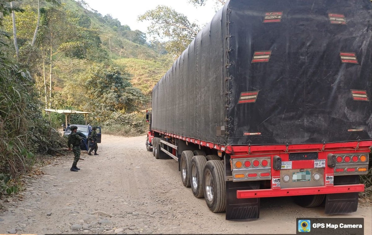 Vehículo recuperado en el Catatumbo