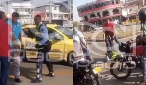 Agresión a Policía