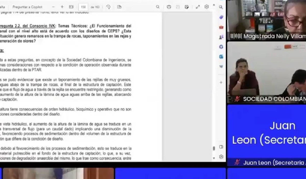 Audiencia en Bogotá