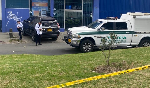Balacera en Bogotá