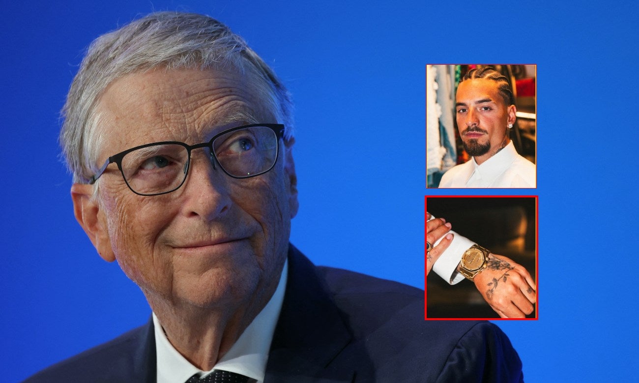 Bill Gates y Maluma