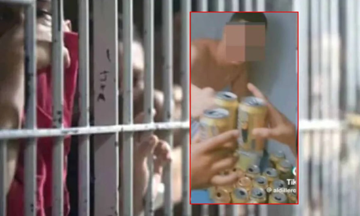 Presos armaron rumba con aguardiente, cerveza y whisky