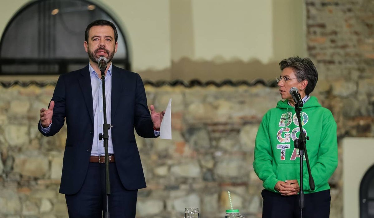 Claudia López y Carlos Fernando Galán