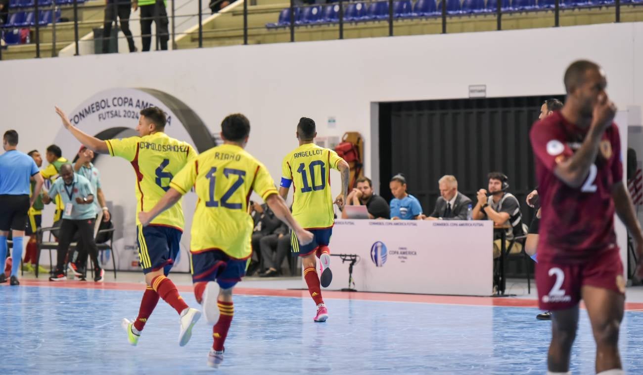 Colombia vs Venezuela en la Copa América de Futsal