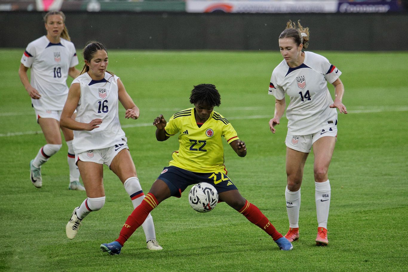 Selección Colombia Femenina Sub 20 vs Estados Unidos