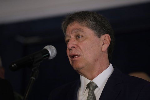 Declaraciones del Consejo Gremial Nacional junto al Ministro de Defensa, Iván Velásquez, y la Cúpula Militar y de Policía.