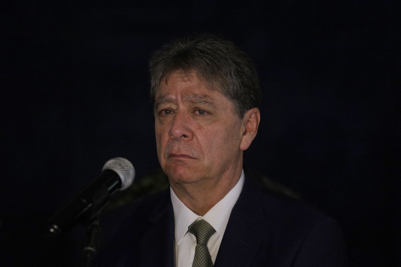 Declaraciones del Consejo Gremial Nacional junto al Ministro de Defensa, Iván Velásquez, y la Cúpula Militar y de Policía.