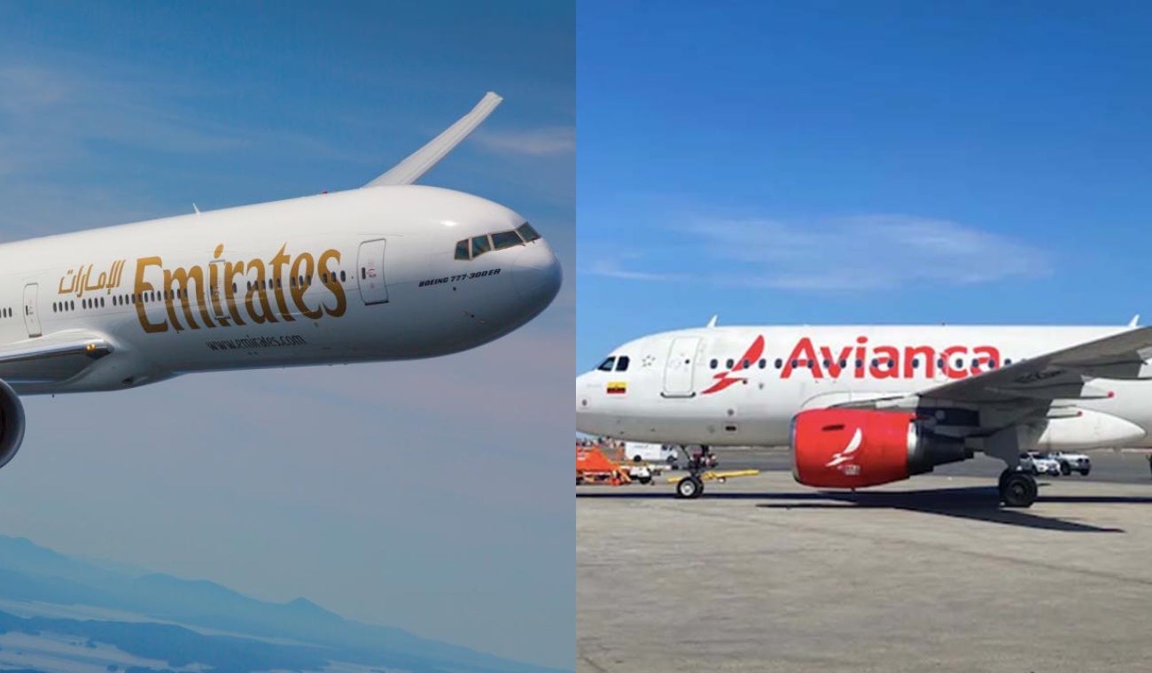 Emirates y Avianca