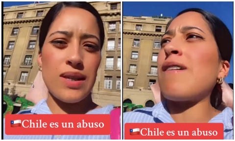 Colombiana en Chile, indignada por descuento en su trabajo